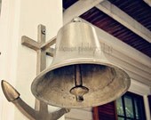 Nautical Photography - House By the Sea - Anchor Bell Architecture Key West Nautical Island Sailor Art (8x8 square photo)