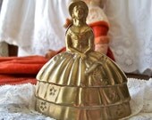 Vintage Brass Bell Southern Belle