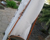 Vintage  Dooney & Bourke Bag Kilty Shoulder Bag Purse Handbag Satchel Green with British Tan MINT