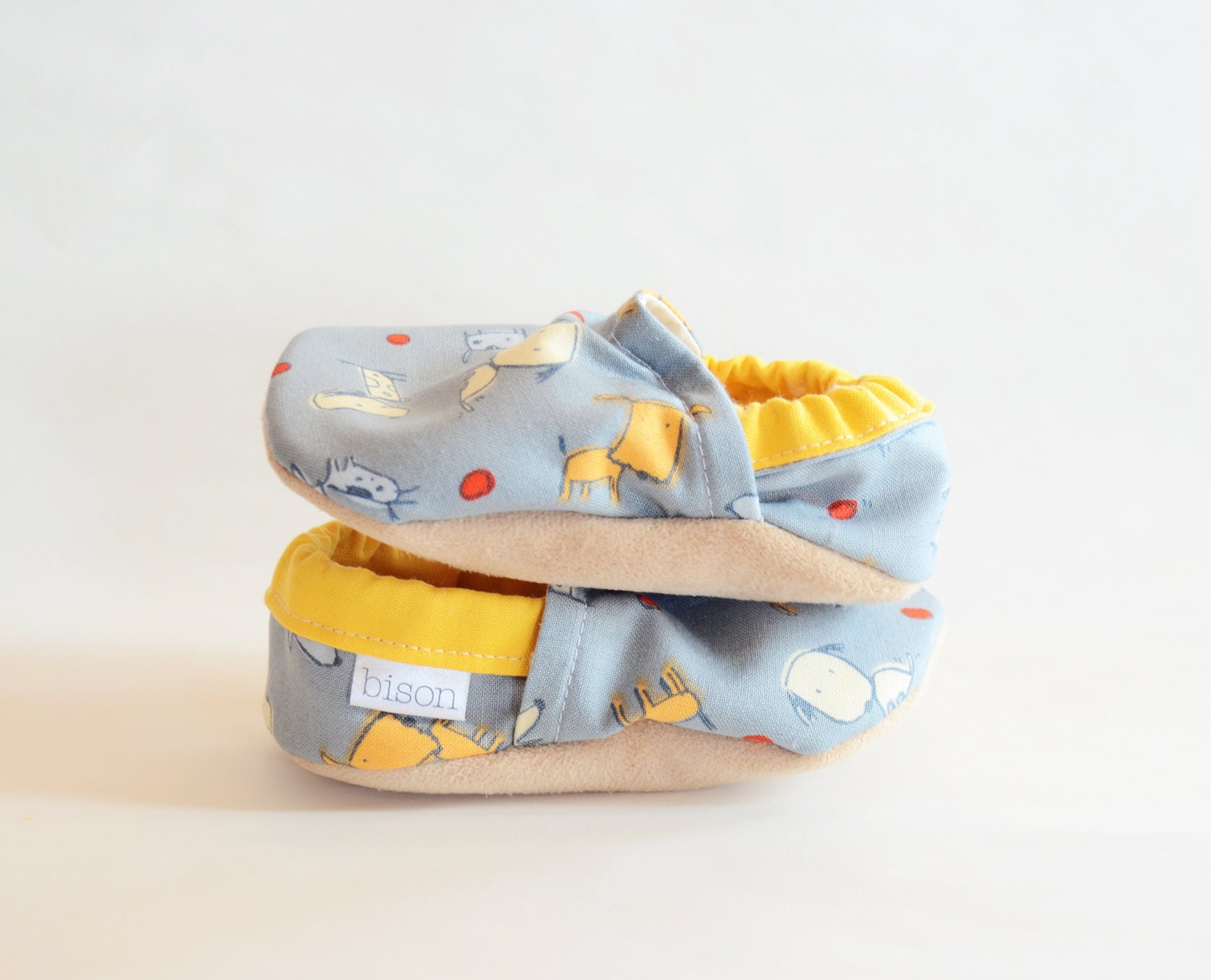Fetch Dogs Bison Booties Size 18 to 24 Months baby cloth shoes slippers bootys Ready to Ship