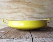 Vintage Dansk Kobenstyle Enamel Paella Pan Made in Denmark