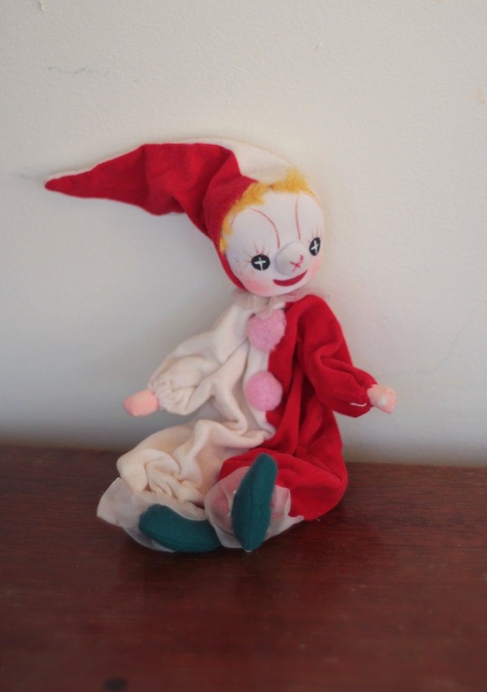 Vintage Clown Doll