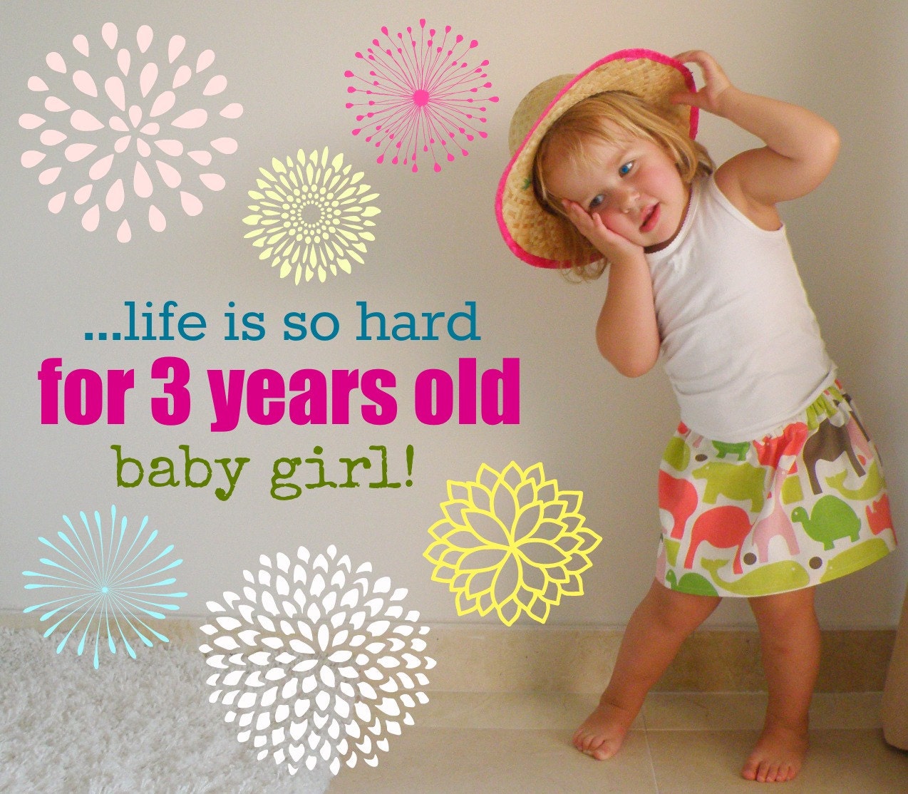 Baby Girl Cotton Skirt -  Easy wear skirt for girls