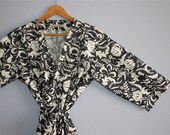 Robe. Bridesmaids Robe.  Kimono Robe. Maternity Robe. Dressing Gown.  Bathrobe. Robe.  Liz. Knee Length.