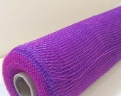 PANSY  Deco Mesh Roll 21in x 10yds Geomesh for wreaths, christmas decor, holiday decorating