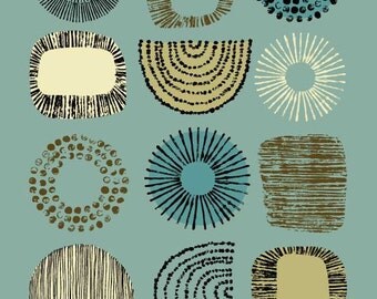 Shape Study Ordered, limited edition giclee print