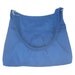 blue cotton canvas purse / cross body bag / messenger bag / shoulder bag / diaper bag