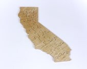 California State Wood Puzzle