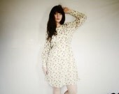 Violet Flower Dress