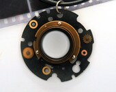 VINTAGE CAMERA PENDANT Jewelry Genuine Handmade Original Design Recycled Ooak for Photographers and Steampuck Fans Cool Gift