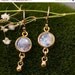 CLEARANCE - Moonstone Earrings - Petite Gold Rainbow Moonstone Earrings - Gemstone Earrings - June Birthstone Earrings