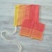 Baby prop bonnet and legwarmer set  yellow and coral, newborn photography, infant props girl photographer prop sets