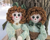 Raggedy Ann and Andy dolls