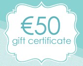 Gift Certificate for bettyoctopus - 50 euros