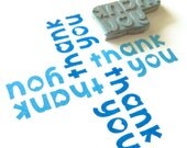 A Hearty Thank You Stamp - Cling Rubber Stamp