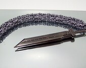 Mens necklace, final fantasy, mens jewelry, Geekery, Buster sword, advent children, sword, necklace, FF7
