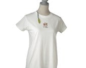 Scripture Art, Pray - Let it Go, Hope Shines Through -- Paisley fitted women's t-shirt