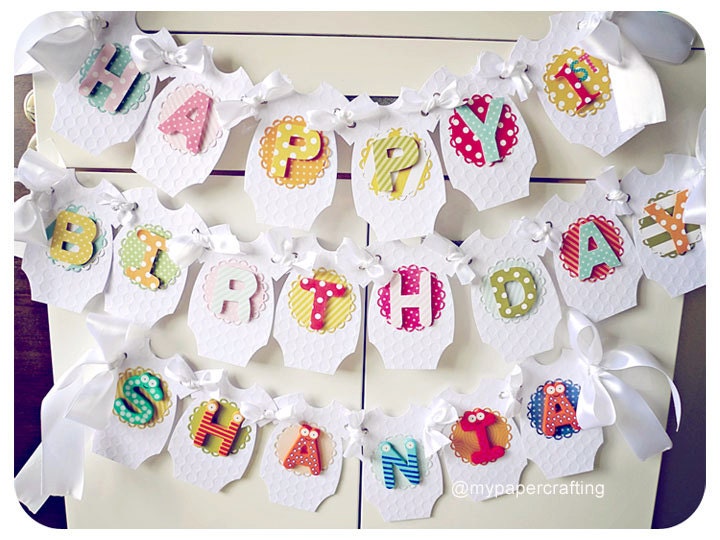 Birthday Banner Customization