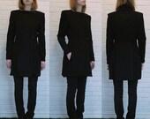Black Crow coat - ELISA C-ROSSOW