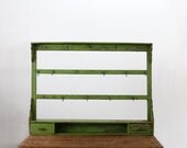 European Kitchen Rack / Antique Wood Kitchen Rack