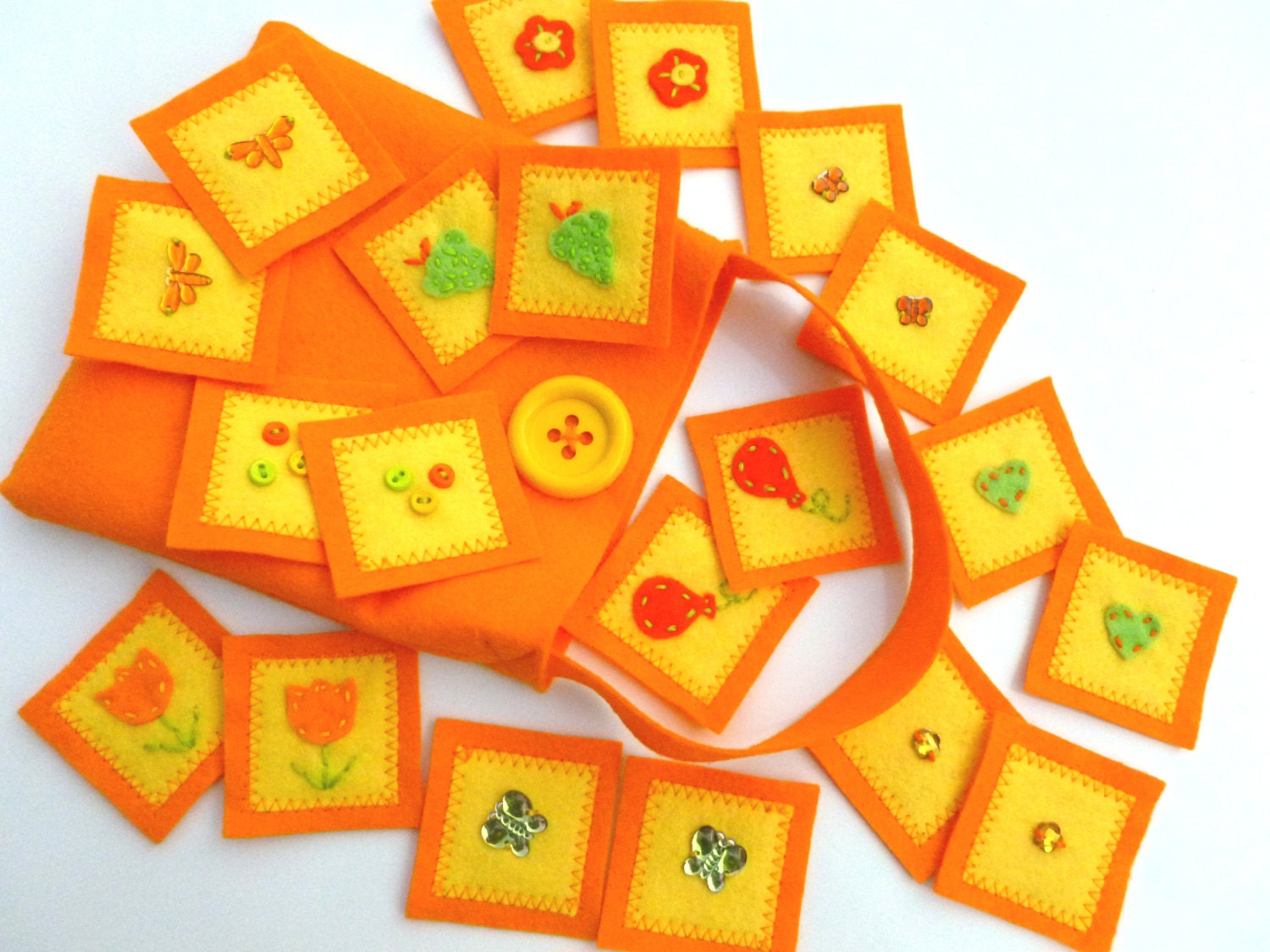 Memory Game- "Sunny Citrus Hues"