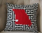 State Pillow - Missouri, Custom, 18x18