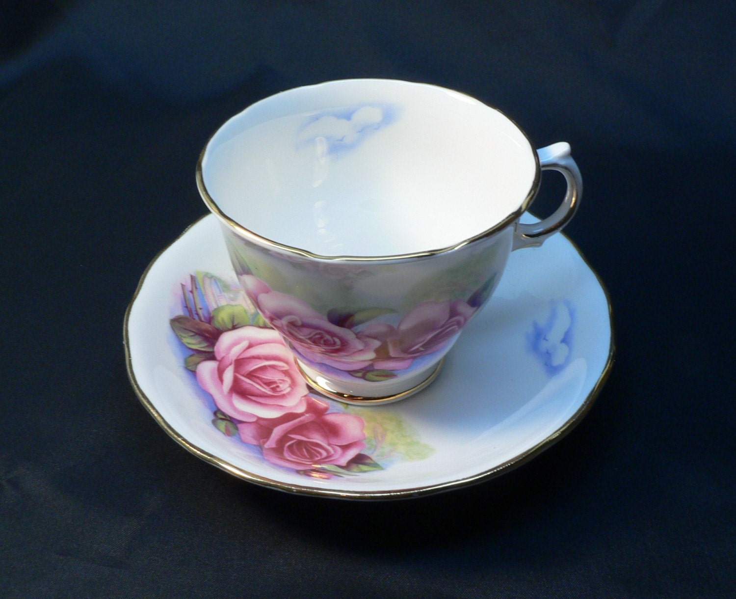 Royal Osborne Fine Bone China Cup and Saucer Made in England