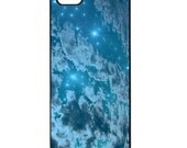 iphone 5 Case, iphone 4 Case, iphone 4s Case, Neon Blue iphone 5 Case Cover Star iphone 4 Case