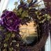 Spring Wreath Summer Wreath Grapevine Door Wreath Decor..."Plum Delicious"