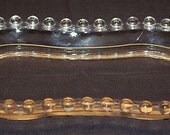 Vintage "CANDLEWICK" 6 1/2 inch Tray made by the Imperial Glass Co., ca 1943-67