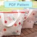 Insulated Lunch Bag - DIY Pattern PDF with Detailed Instructions