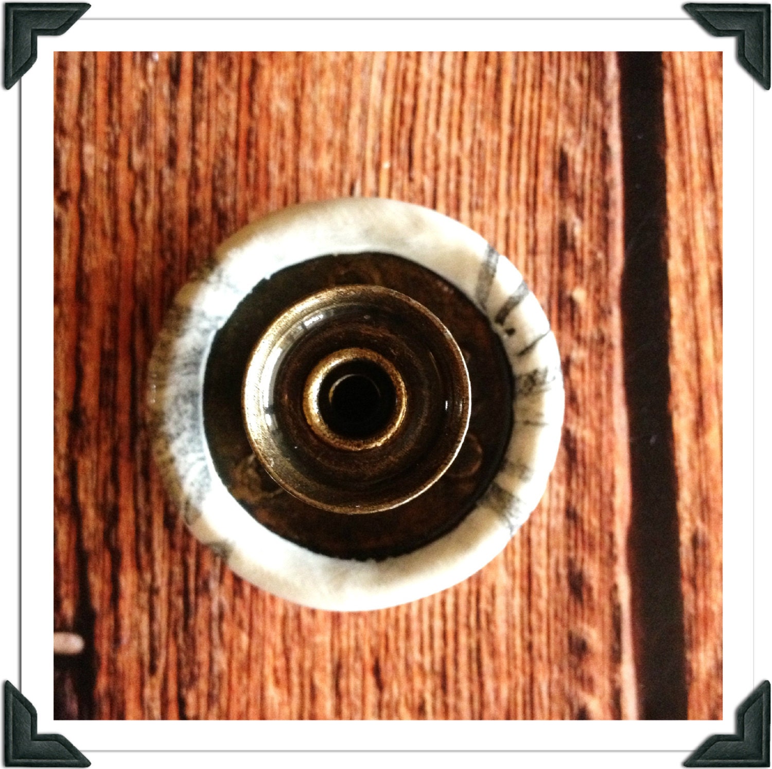Floral Scrollwork Knob