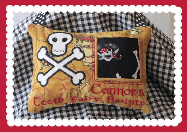 Boy Tooth Fairy Pillow