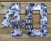 Custom Photo Collage Any Birthday or Employee Years of Service