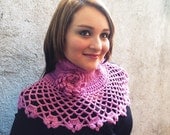 Boutique Crochet Scarf - Neck Warmer - Capelet PDF Pattern by E-mail