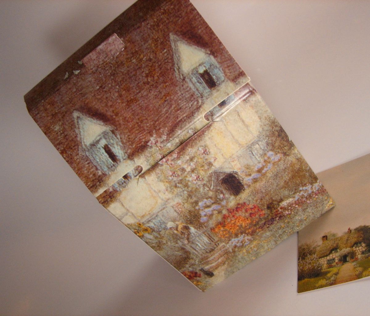 English Cottage Gift Box, With Matching Card,  Set of Three, Simply Charming, and so Shabby Chic
