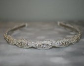 Wedding Hair Accessory, Rhinestone Headband, Bridal Headband, Bridal Accessories, Wedding, DAKOTA
