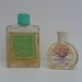 a pair perfume bottles with their original contents . perfume decoratives . shabby chic decor