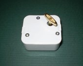Swan Lake by Tchaikovsky - 18 Note Music Box Movements  - White Case