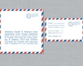Printable Wedding Invitation Set - Royal Mail