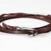 Fish Hook - Brown Leather