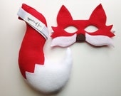 Red Fox Mask & Tail- ADULT
