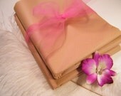150 Sheets Tissue Paper - Kraft Recycled Natural - 20" X 30" - Gift Wrap Idea - Favor Box Packaging - DIY Wedding Supplies