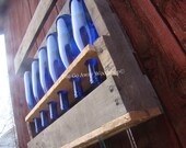 Recycled wine rack SMALL