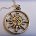 Compass Pendant Necklace