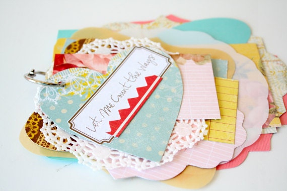 Let Me Count the Ways No. 2 -  AnniversaryDay Sweetness Tag Mini Album Kit