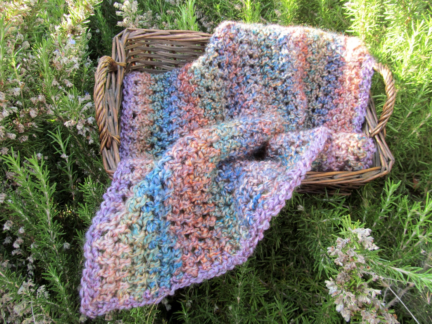 Gorgeous Baby Blanket - "Sedona Sunset" Photography Prop Baby Shower Newborn Gift Soft Colorful