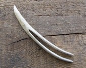Horn Hair Fork Stick Carved Deer Antler Hair Ornament Tribal Accessory