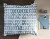 Leaves Cushion Cover - Powder