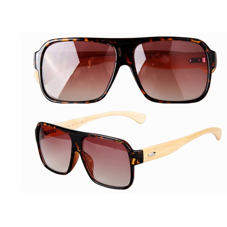 Bamboo Wood Sunglasses Handmade wood wooden wayfarer style sunglasses. Made with Eco-friendly Bamboo